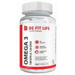 BE FIT LIFE Omega 3 1000 мг 120 капс (BE FIT LIFE) - изображение