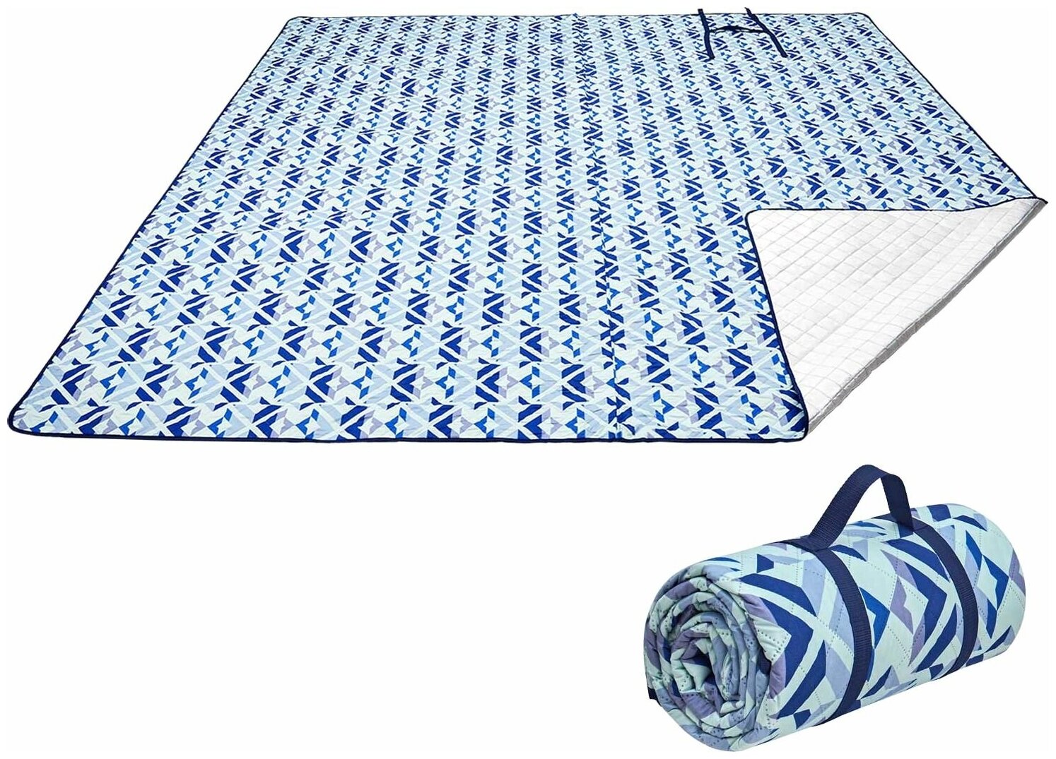 Плед для пикника King Camp Ariel Picnic Blanket Blue 300×200