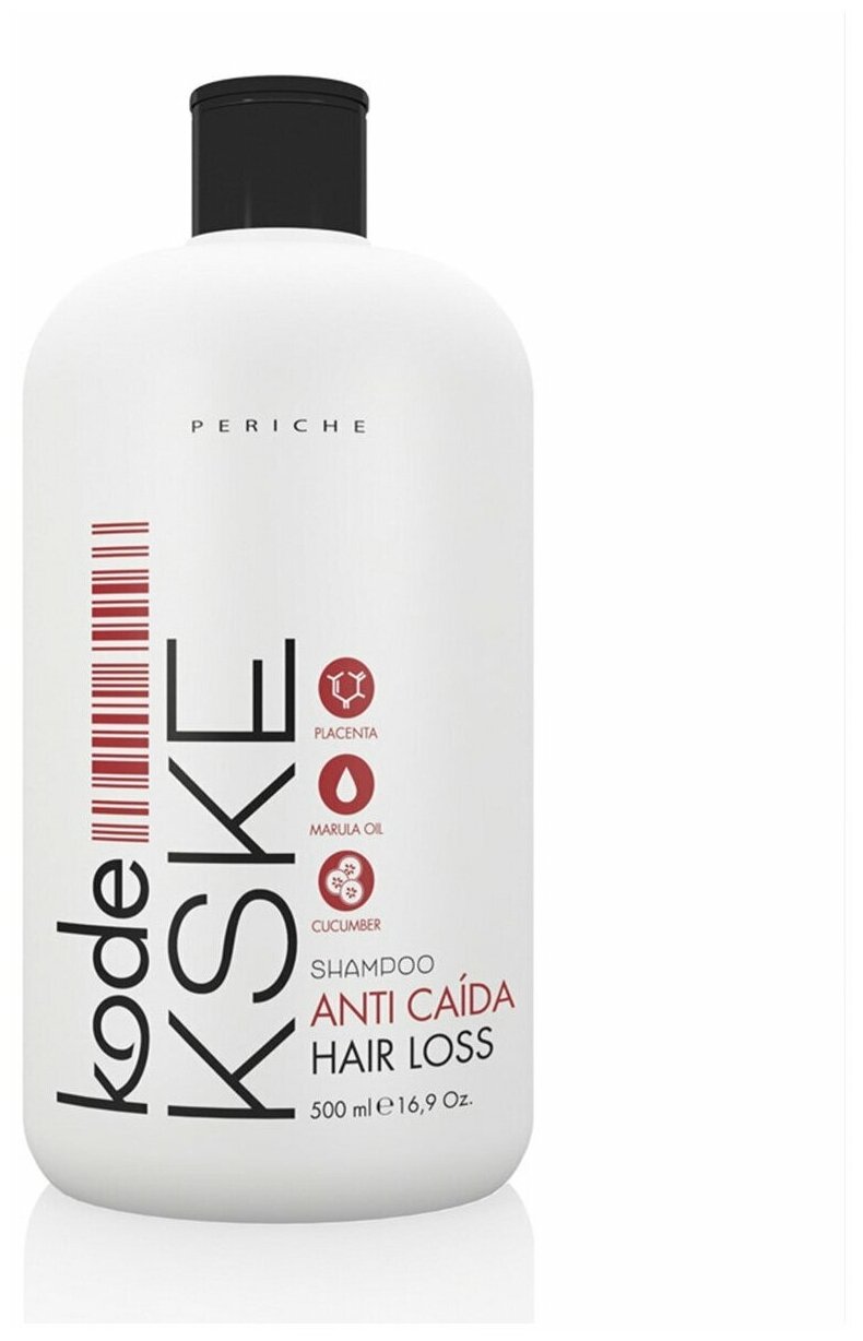 PERICHE PROFESIONAL Шампунь Kode Kske Hair Loss против выпадения волос, 500 мл
