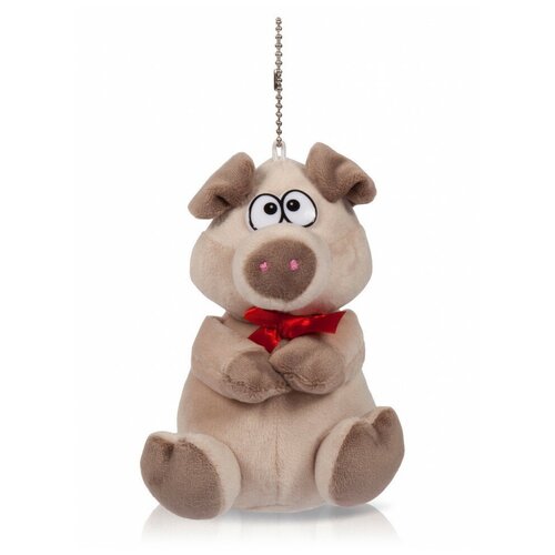 Мягкая игрушка - брелок Свинка-милашка, 13 см, Bebelot