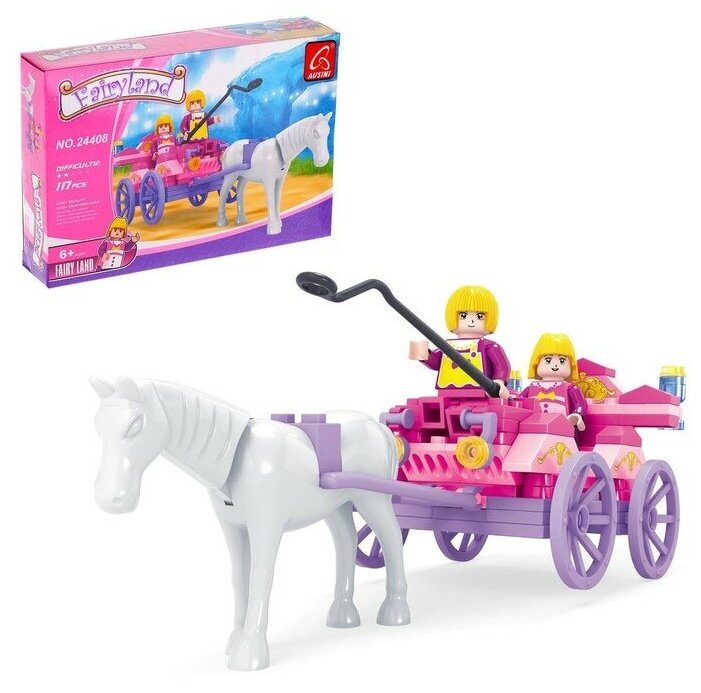 Конструктор «Карета», 117 деталей