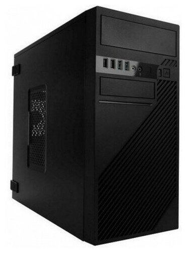 Inwin Корпус MiniTower EFS712BL RB-S450T7-0 U3 2+U2 2+A HD + front fan holder + Screwless 6144082