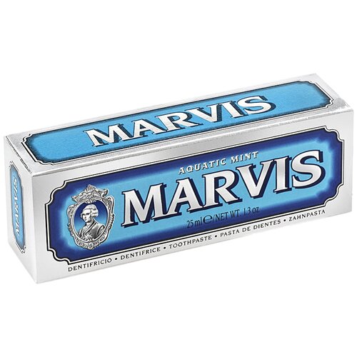 Зубная паста Marvis Aquatik Mint, Морская мята, 25 мл