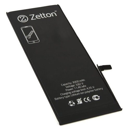 Аккумуляторная батарея аккумулятор для iPhone 6S Plus 3000mAh Zetton 568₽