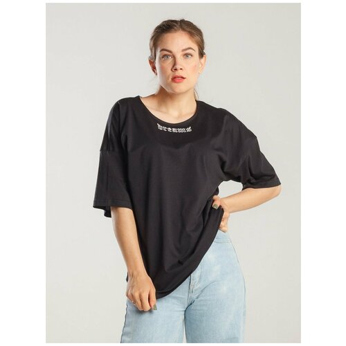 фото Футболка женская с принтом likes, белая, размер 48