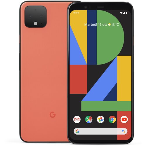 Смартфон Google Pixel 4 6/64 ГБ, nano SIM+eSIM, Oh So Orange