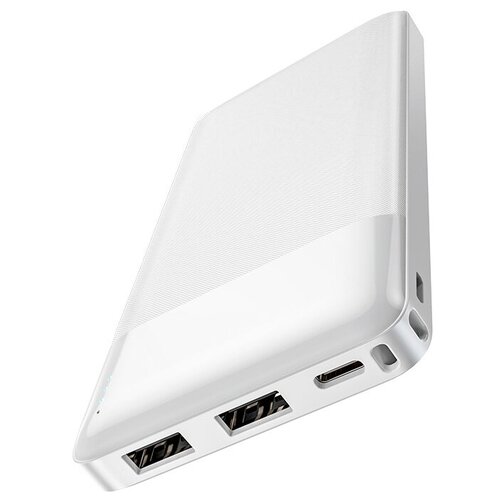 Внешний аккумулятор Hoco J72 10000 мАч 2хUSB Micro-USB 2 А белый 199400₽