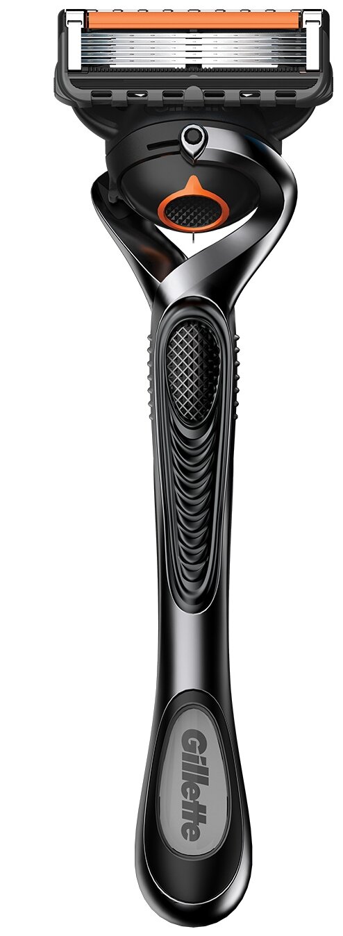 Многоразовый бритвенный станок Gillette Fusion5 ProGlide, черный/серебристый, 2 шт.