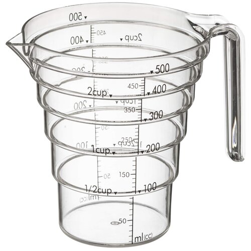 Мерный стакан 2547 Yamazaki 500мл 11 см прозрачный 1434₽