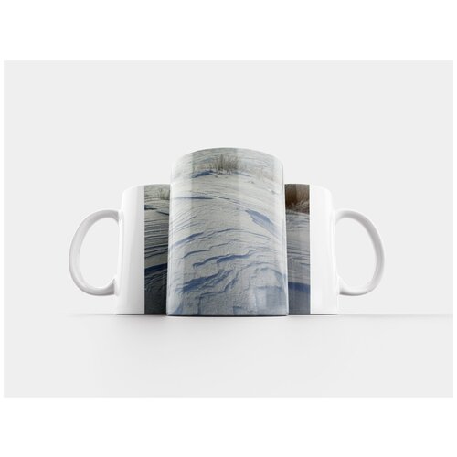 фото Кружка "зима, зимний пейзаж, край" 320 мл lotsprints