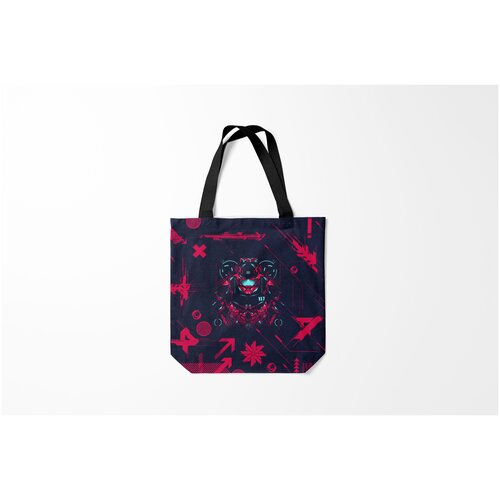 фото Сумка-шоппер / 40х40 см / геймерам / halo infinite burnettie