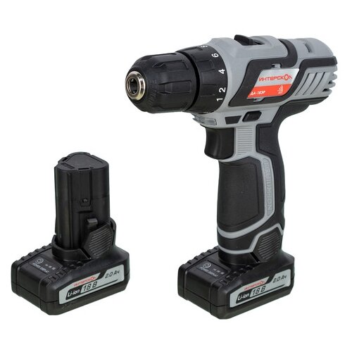 Дрель-шуруповерт аккумуляторная Интерскол ДА-18ЭР 18 В промо 584100₽