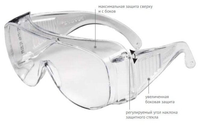 Защитные очки РОСОМЗ - фото №2