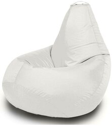MyPuff кресло-мешок Груша, размер XL-Компакт, оксфорд, белый