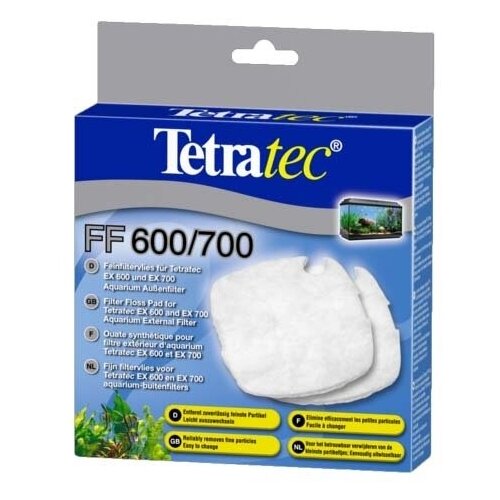 Tetra FF 400/600/700/800 губка синтепон для внешних фильтров Tetra EX 400/600/700/800 Plus 2 шт.