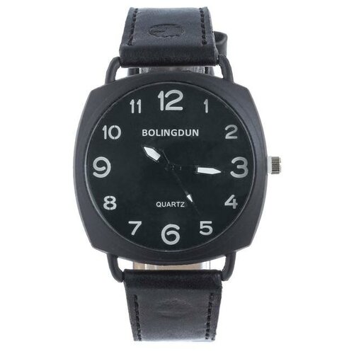фото Часы наручные мужские bolingdun 3603, d=4.5 см, экокожа, микс нет бренда