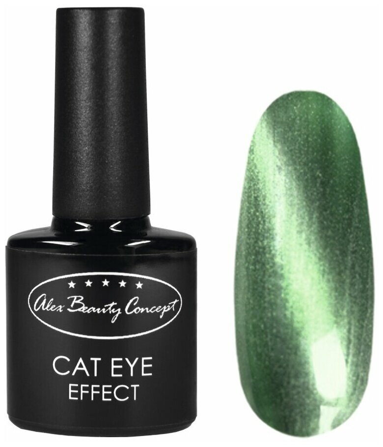 Alex Beauty Concept Гель-лак CAT EYE EFFECT GELLACK, 7.5 мл цвет салатовый 71044