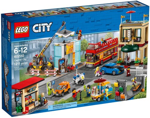 Конструктор LEGO City 60200 Столица, 1211 дет.