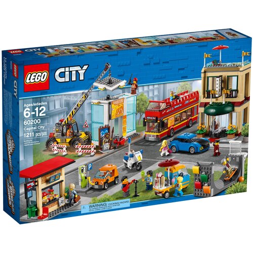 Конструктор LEGO City 60200 Столица, 1211 дет. lego lego city конструктор центр города