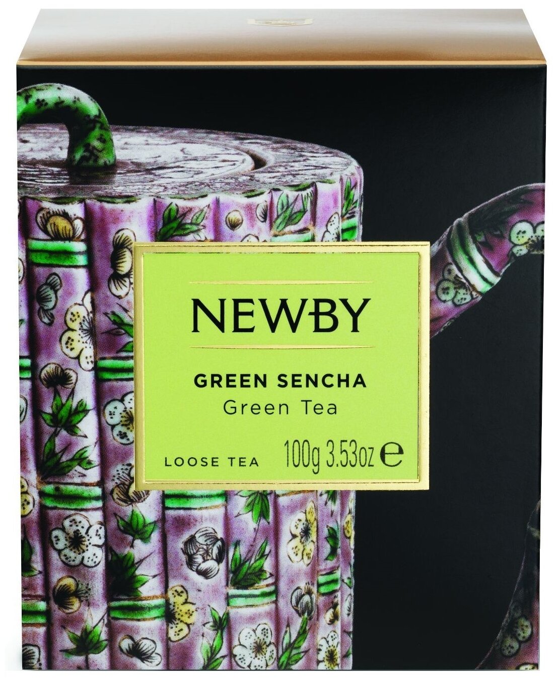 Чай зеленый Newby Green Sencha 100г - фото №1