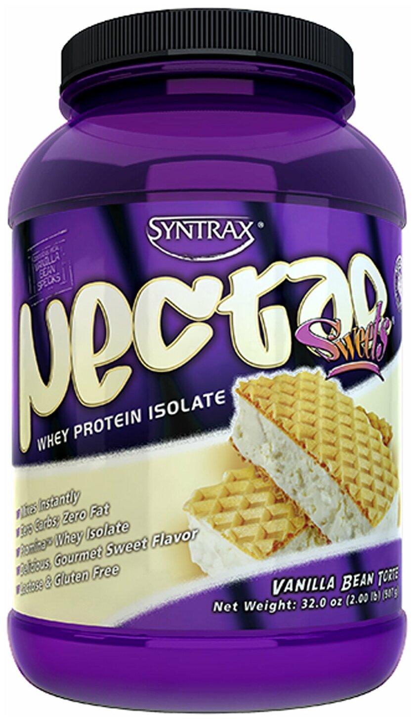 Протеин Syntrax Nectar Sweets 2lb (907гр) Vanilla Bean Torte