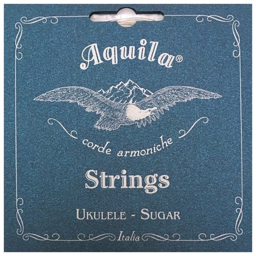 Струны для укулеле-сопрано AQUILA 150U струны для укулеле сопрано aquila super nylgut 100u high g c e a