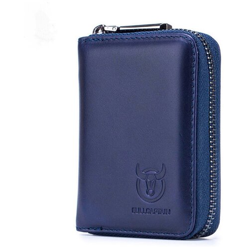 фото Мужская кожаная визитница mypads premium синяя m-05 из натуральной кожи быка. кожаный чехол для карт эксклюзивный подарок на день рождение, новый год, рождество, 23 февраля и на любой профессиональный праздник для любимых мужчин.