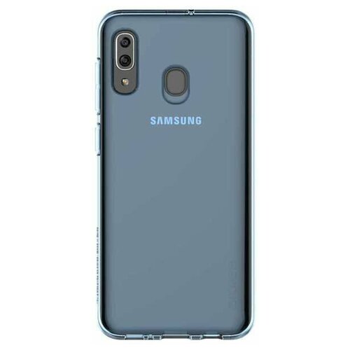 фото Чехол (клип-кейс) samsung для samsung galaxy m11 araree m cover синий (gp-fpm115kdalr)