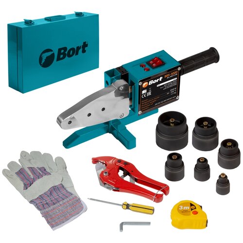 Аппарат сварочный для полипропиленовых труб BORT BRS-3000 93411720 437000₽