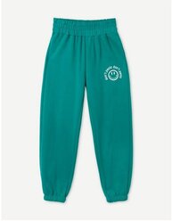 Лучшие зеленые Спортивные брюки для девочек