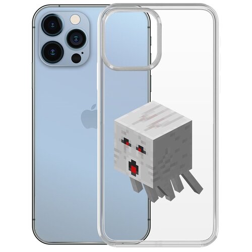 Чехол-накладка Krutoff Clear Case Гаст для iPhone 13 Pro чехол накладка krutoff clear case minecraft гаст для realme c11 2021