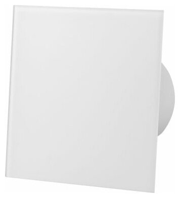 Лицевая панель для вентилятора airRoxy dRim 100/125(стекло, белый глянец)