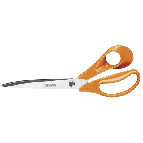 Ножницы Fiskars 1005151 Classic универсальные 250мм ручки пластиковые нержавеющая сталь серебристый/оранжевый