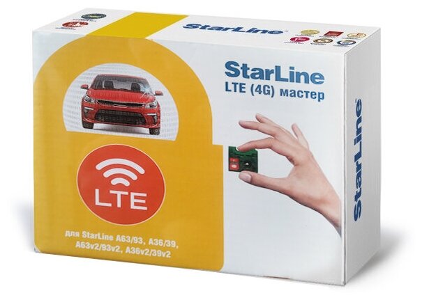 StarLine LTE(4G) Мастер (для A63 A93 A36 A39)