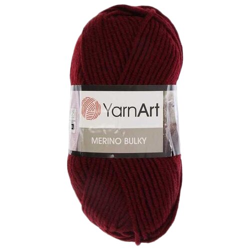 Пряжа YarnArt Merino Bulky, 30 % шерсть, 70 % акрил, 100 г, 100 м, 1 шт., 577 100 м пряжа yarnart merino bulky 30% шерсть 70% акрил 100 м 100 гр 511 бежевый 1 шт