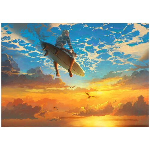 Интерьерный постер на стену картина для интерьера в подарок плакат 