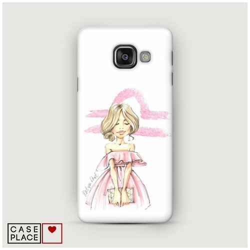 фото Чехол пластиковый samsung galaxy a7 2016 весы образ case place