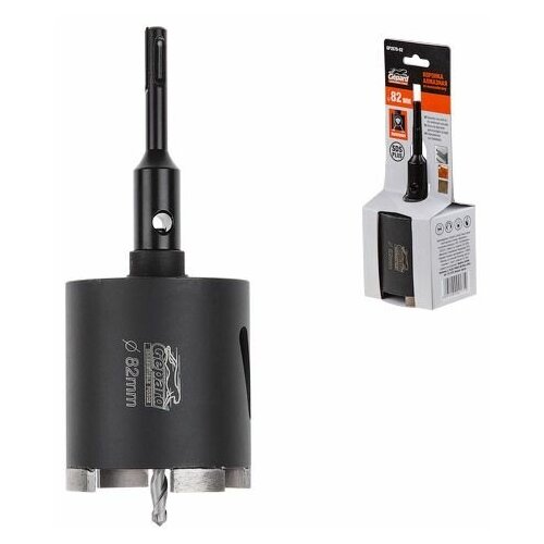 Коронка алмазная d 82мм железобетон GEPARD (GP2078-82) (сверло алмазное трубчатое)