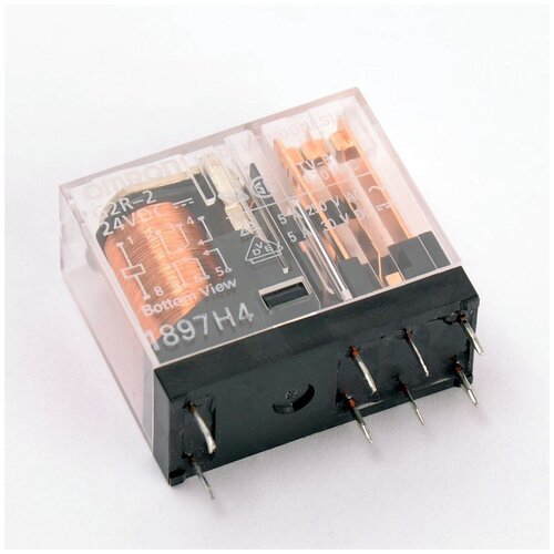 Реле электромагнитное G2R-2 24VDC (9402) реле g2r 2 12vdc24 5a 8 pin 2 группы