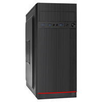 Корпус EXEGATE Miditower AA-442U3-AA350 ATX, БП AA350, черный EX290179RUS