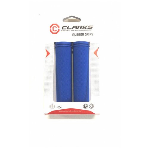 Ручки . С98-130 на руль 3-377 резиновые 130мм синие CLARK`S ручки на руль cl0201 резиновые черно синие clark s