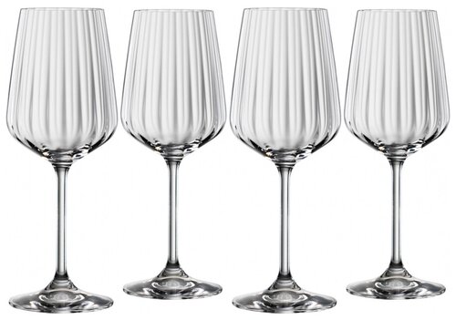 Набор бокалов Spiegelau Lifestyle для белого вина 4450172, 440 мл, 4 шт., прозрачный