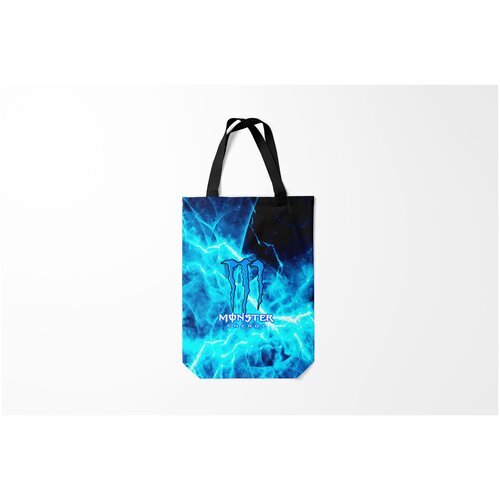 фото Сумка-шоппер / 31х42 см / разное спортивное / monster energy burnettie