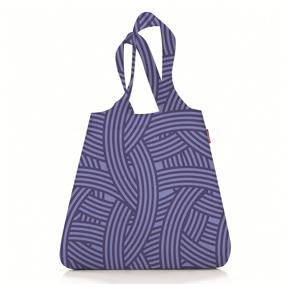   mini maxi shopper zebra navy