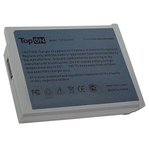 фото Аккумуляторная батарея topon для ноутбука dell f0590a01 14.8v (4400mah)