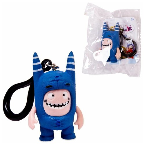 Фигурка Oddbods на брелоке 4,5 см, POGO