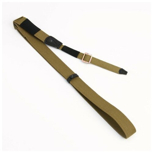фото Ремень ружейный, бесшумный, 3.5 см, кожа, стропа./в упаковке шт: 1 holster