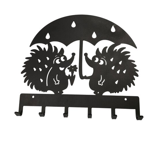 Настенная ключница из металла 