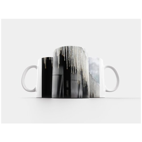 фото Кружка "сосулька, лед, зима" 320 мл lotsprints