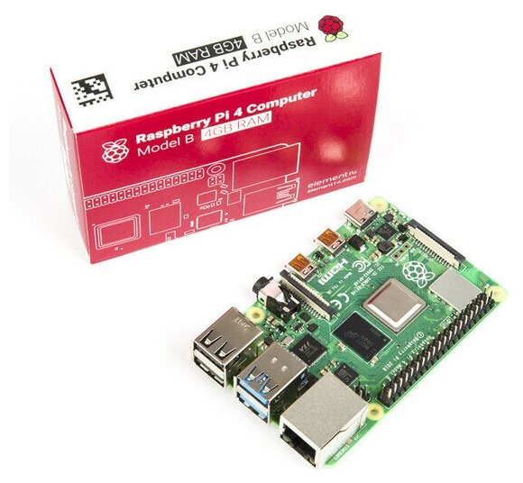 Микрокомпьютер Raspberry Pi 4 8Gb RAM